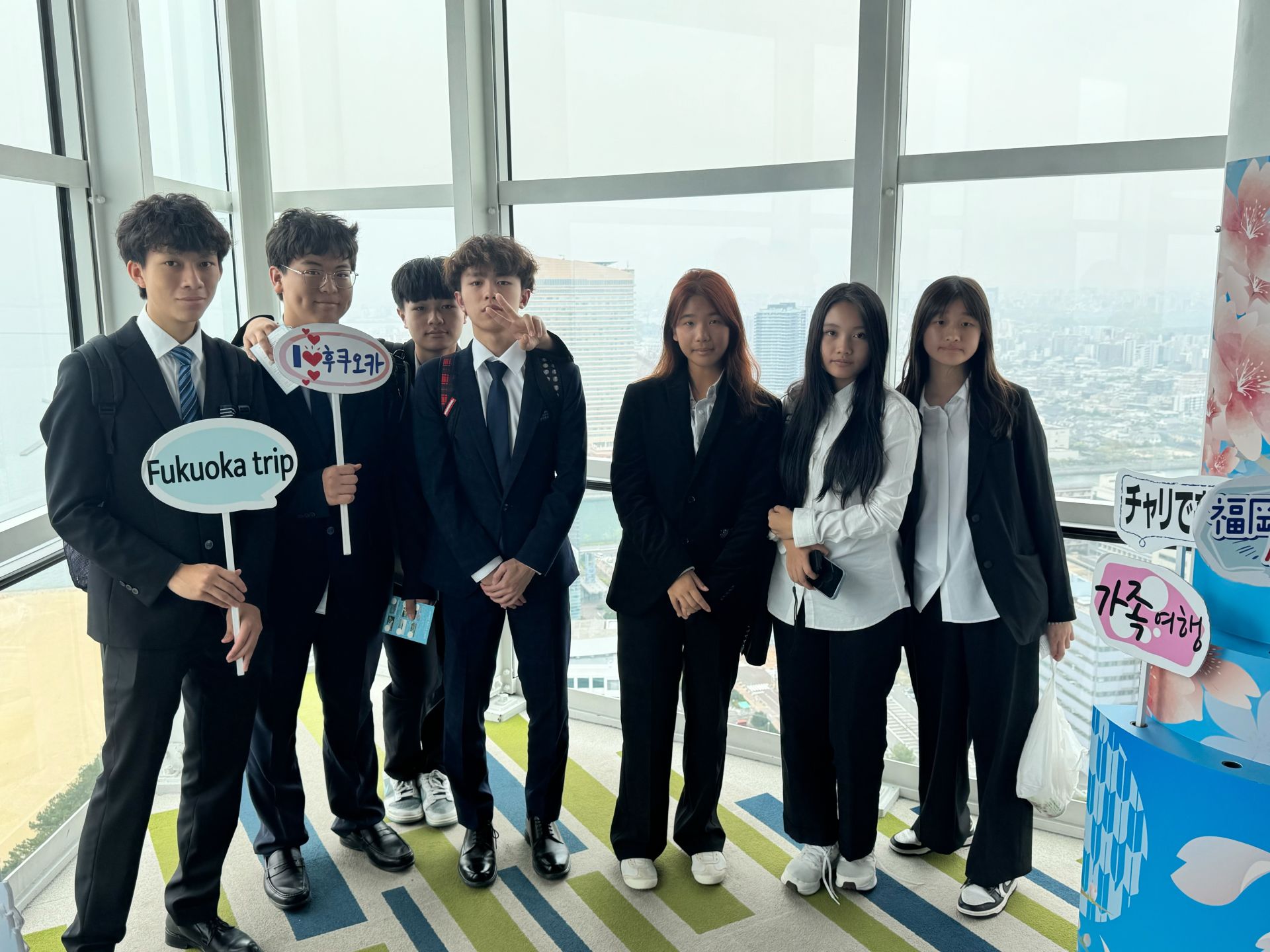 TYAS delegates at WJMUN ceremony